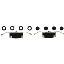 Centric Brake Hardware Kits for 2014-2020 F-TYPE, 2013-2016 XF, 2013-2018 XJ - 117.20011