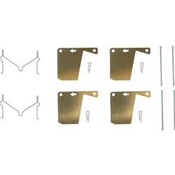 Centric Brake Hardware Kits for 1970-1977 CAPRI, 1981-1983 DMC 12, 1974-1978 PLUS 8 - 117.61030