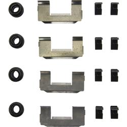 Centric Brake Hardware Kits for 2000-2006 LS, 2000-2002 S-TYPE, 2002-2005 THUNDERBIRD - 117.61033