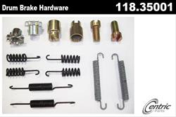 Centric Brake Hardware Kits 118.35001