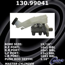 Centric Parts Master Cylinders 130.99041