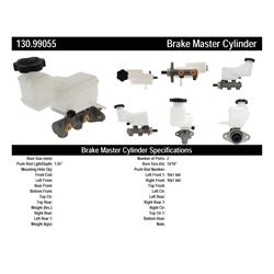 Centric Parts Master Cylinders 130.99055