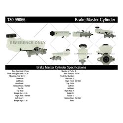 Centric Parts Master Cylinders 130.99066