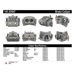 Centric Semi-Loaded Calipers 141.47047