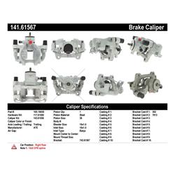 Centric Semi-Loaded Calipers for 2017-2020 CONTINENTAL, 2013-2020 FUSION, 2013-2016 MKZ - 141.61567