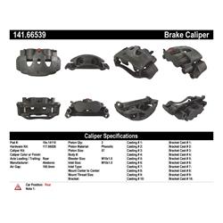 Centric Semi-Loaded Calipers for 2011-2019 SIERRA 3500 HD, SILVERADO 3500 HD - 141.66539