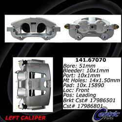 Centric Semi-Loaded Calipers 141.67070
