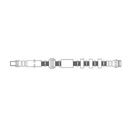 Centric Brake Hoses for 2015-2016 DISCOVERY SPORT, 2012-2015 RANGE ROVER EVOQUE - 150.22017