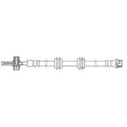 Centric Brake Hoses for 2013-2015 LR2, 2012-2015 RANGE ROVER EVOQUE - 150.22310