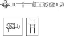 Centric Brake Hoses 150.33062