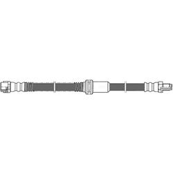 Centric Brake Hoses for 2013-2015 GLK250, 2010-2015 GLK350 - 150.35035