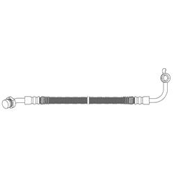 Centric Brake Hoses for 2012-2017 VELOSTER - 150.51354