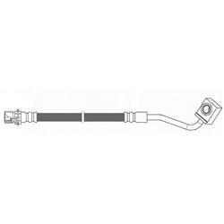 Centric Brake Hoses for 2011-2023 DURANGO, 2011-2021 GRAND CHEROKEE, 2022 GRAND CHEROKEE WK - 150.58317