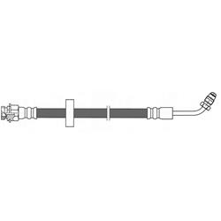Centric Brake Hoses 150.61900