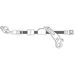 Centric Brake Hoses for 2012-2013 REGAL - 150.62176