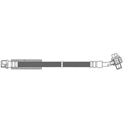 Centric Brake Hoses for 2013-2019 XTS - 150.62470