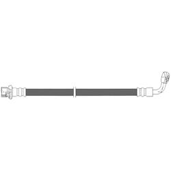 Centric Brake Hoses 150.75504