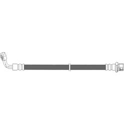 Centric Brake Hoses 150.75505
