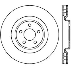 Centric Parts - Brake Rotors for 2008-2015 XKR, 2012-2014 XKR-S - 226.20028