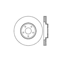 Centric Parts Brake Rotors 320.42075