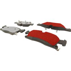 Centric PQ Pro Brake Pads for 2013-2023 DURANGO, 2020 GRAND CHEROKEE - 500.16290