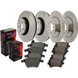Centric OE Disc Brake Plus Packs for 2004-2010 A8 QUATTRO, 2004-2006 PHAETON - 903.33032