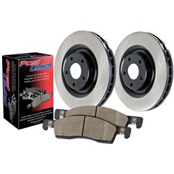 Centric Parts - Brake Rotor and Pad Combos for 2017-2020 CONTINENTAL, MKZ, 2017-2019 FUSION - 909.61077