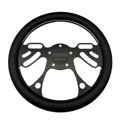Drag Race Solutions Predator 13 in. Round Dragster Steering Wheels 3100-26RB