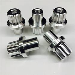 Collector Tethers Billet 12-Point Lug Nuts 7305-500P