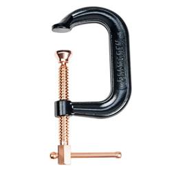 Palmgren Drop Forged Deep Throat Copper Spindle C-Clamps 9629519