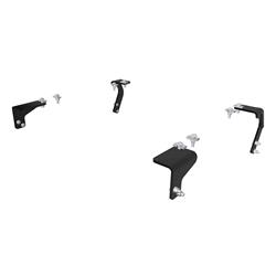 CURT Semi-Custom Fifth Wheel Brackets for 2011-2021 1500, 2019-2024 1500 CLASSIC, 2009-2010 RAM 1500 - 16306