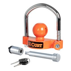 Curt Manufacturing Receiver Hitch and Coupler Locks 23092