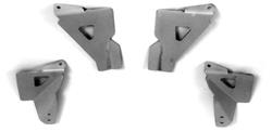 Chassis Engineering Radiator Mounting Brackets AU-2250D