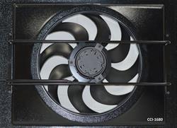 16 Inch 3,000 CFM Cooling Components Single Speed Hi-Rev Fan CCI-1680