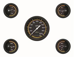 Classic Instruments Auto Cross Yellow Series Gauge Sets AX00YBLF