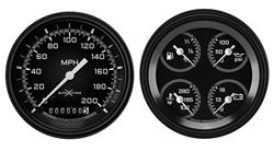 Classic Instruments Auto Cross Gray Series Gauge Sets AX02GBLF
