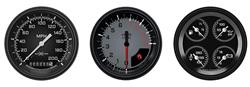 Classic Instruments Auto Cross Gray Series Gauge Sets AX03GBLF
