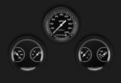 Classic Instruments Auto Cross Gray Series Gauge Sets AX04GBLF