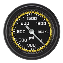 Classic Instruments Auto Cross Yellow Series Gauges AX167YBLF