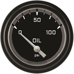 Classic Instruments Auto Cross Gray Series Gauges AX281GBLF