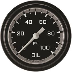 Classic Instruments Auto Cross Gray Series Gauges AX381GBLF