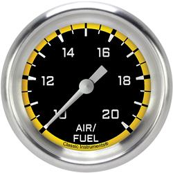 Classic Instruments Auto Cross Yellow Series Gauges AX394YAPF