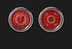 Classic Instruments Gauge Kits and Instrument Clusters CT47V8RS52-LS