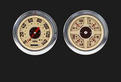 Classic Instruments - Gauge Kits and Instrument Clusters for 1954-1955 SUBURBAN, TRUCK - CT54GM52-LS