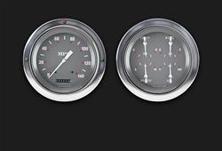 Classic Instruments - Gauge Kits and Instrument Clusters for 1954-1955 SUBURBAN, TRUCK - CT54SG52-LS