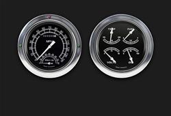 Classic Instruments - Gauge Kits and Instrument Clusters for 1954-1955 SUBURBAN, TRUCK - CT54TR62-LS