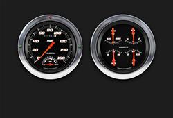 Classic Instruments - Gauge Kits and Instrument Clusters for 1954-1955 SUBURBAN, TRUCK - CT54VSB62-LS