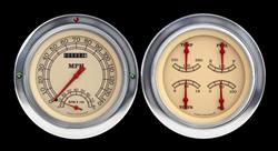 Classic Instruments - Gauge Kits and Instrument Clusters for 1954-1955 SUBURBAN, TRUCK - CT54VT62-LS