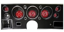 Classic Instruments - Gauge Kits and Instrument Clusters for 1970-1972 CHEVELLE - CV70V8RS-LS