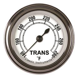 Classic Instruments Classic White Series Gauges CW127SLF